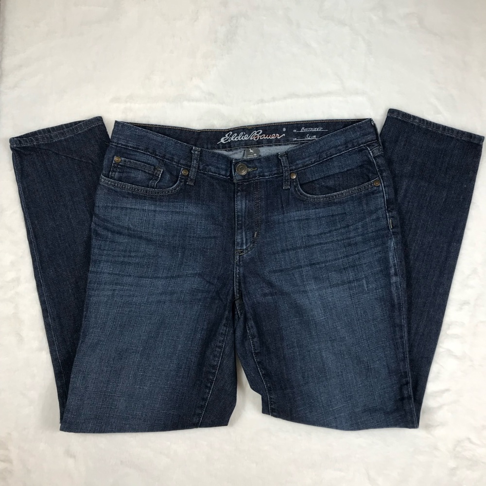 Eddie Bauer Boy Friend Jeans Slim Women’s size 10